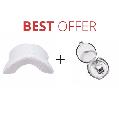 Silicone Magnetic Anti Snore Stop Snoring Nose Clip Sleep Tray Sleeping Aid Apnea Guard Night Device